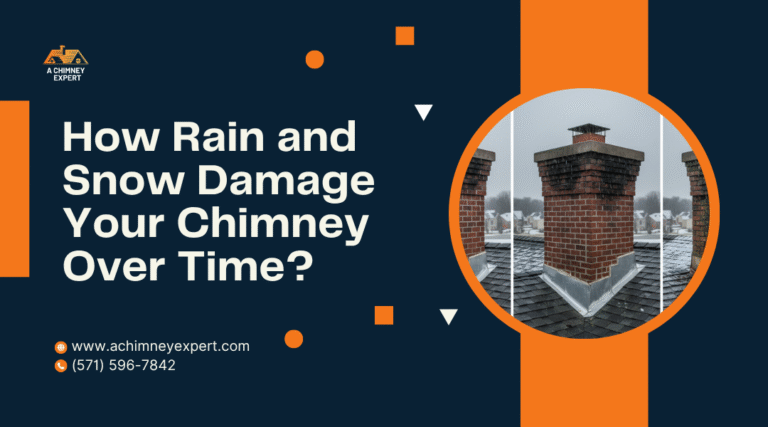 How Rain and Snow Damage Your Chimney Over Time
