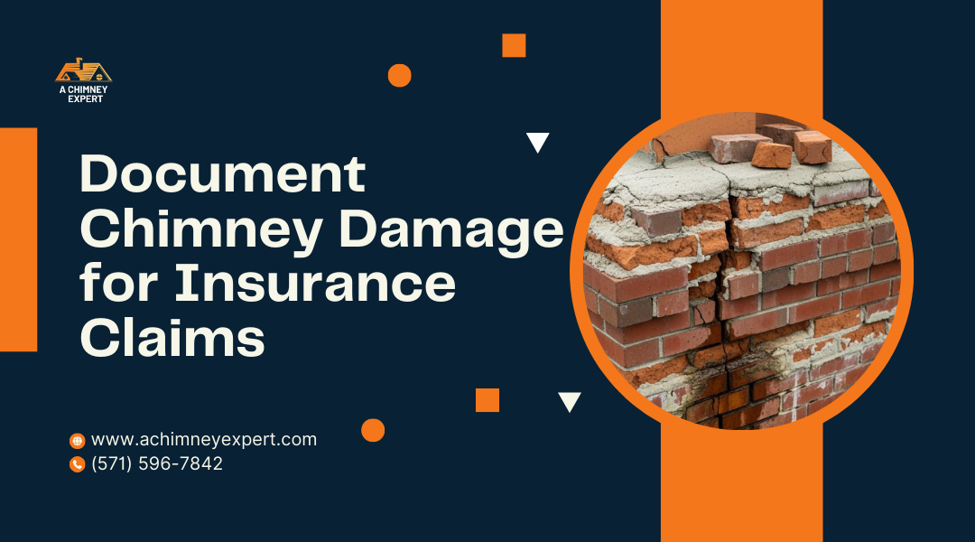 Document Chimney Damage for Insurance Claims
